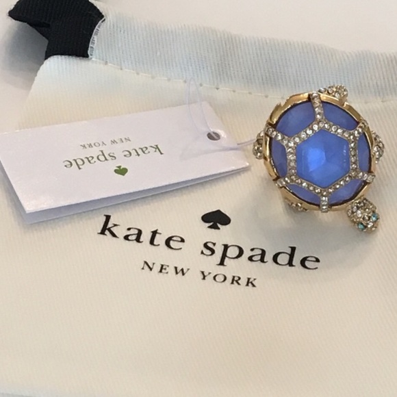 kate spade Jewelry - KATE SPADE Paradise Found Turtle Ring
